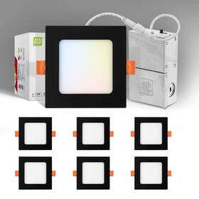 Asd 810050737302 Led Square Recessed Lighting 4 Inch - 2700k/3000k/3500k/4000k/5000k 12w 50w
