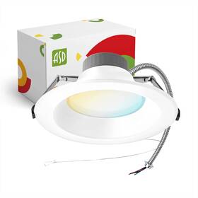 A-cdl7-10da40ac Asd 9/10 Inch Commercial Canless Led Downlight Power 10 1 Pack White
