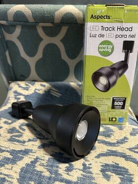 Th8050030lbk Aspects Aspect Led Track Head 350 Rotation 500 Lumen 4 Pack