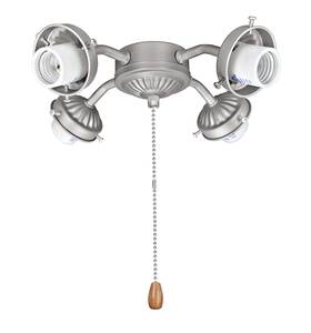 22003-11 Aspen Creative Four-light Ceiling Fan Brushed Nickel