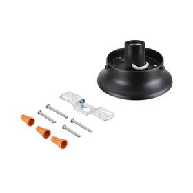 22102-01-1 Aspen Creative Flush Mount Ceiling Fixture Shade Holder Kit In Ma