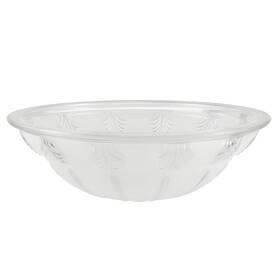 25004-68-1 Aspen Creative Ve 25004681 Flush/semiflush Mount 2tone Clear Sandblasted Glass Shade 1/2 Cen