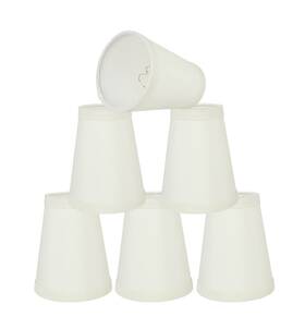32666-6 Aspen Creative Small Hardback Empire Shape Chandelier Set 6 Pack T
