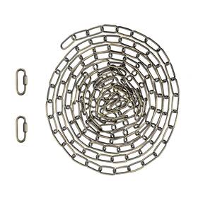 21117-51 Aspen Creative 810027065179 Steel 17 Feet Heavy Duty Chain And Quick Link Connector For Hanging Up