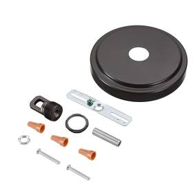 21507-11 Aspen Creative 810027066015 Transitional Chandelier And Light Fixture Canopy Kit With Collar Loop O