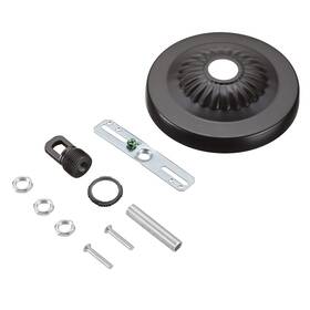 21516-11 Aspen Creative 810027066572 Transitional Chandelier And Light Fixture Canopy Kit With Collar Loop O