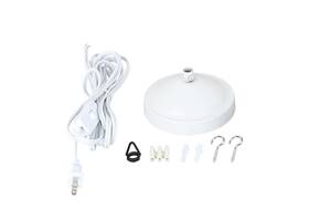 21042a Aspen Creative Corporation 840319808115 Chandelier Plug-in Conversion Kit With 14-foot Cord White