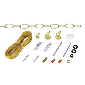 21032a Aspen Creative Corporation 840319809334 Polished Brass Swag Light
