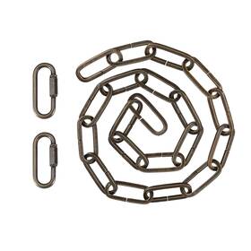 21122-07-1 Aspen Creative Corporation 840319809808 Antique Brass Steel Heavy Duty Chain And Quick L Inch