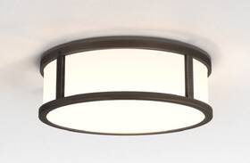 1121095 Astro 038856117066 Mashiko Round 230 Flush Ceiling Light Bathroom Bronze New