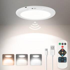 Ly2024120901 Auncko Rechargeable Motion Sensor Ceiling Light With Remote- Closet Lights Ba