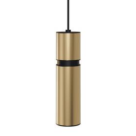 Hf1076-bbk Avenue Lighting Hf1072 Cicada 10 Inch Tall Led Mini Pendant - Smooth Brass / Black