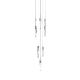 Hf1905-13-ap-ch-c Avenue Lighting Hf1905-13-ap-c Aspen 13 Light 20 Inch W Led Crystal - Chrome