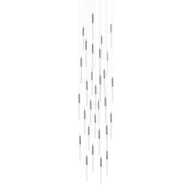 Hf2031-snw-pn Avenue Lighting Hf2031-snw Main St. 31 Light 30 Inch W Led Multi - Nickel