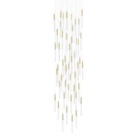Hf2051-snw-bb Avenue Lighting Hf2051-snw Main St. 31 Light 37 Inch W Led Multi - Brass