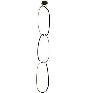 Hf5026-ch Avenue Lighting Circa Led 26 Inch Chrome Hanging Pendant Ceiling Light
