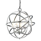 Az Lights Modern 4 Light Orb Chandelier Globe Pendant Lighting Glass Shades Sphere Lamp Ch 739105801983