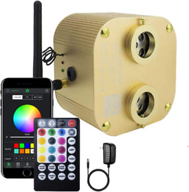 Ls-88 Azimom Bluetooth Rf Control 20w Twinkle Fiber Optic Lights Black