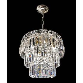 B-8880-400-gd 609851691094 Luxury Crystal Chandelier Flush Mount