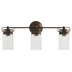 B10019 Allen Roth Vallymede Aged Bronze Standard Bathroom Vanity 811874020199