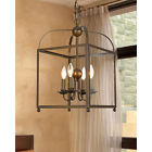 B795-ko-370 Angelo Lantern Chandelier Bronze