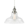 B8878du-bn Claxy Ecopower Foyer Clear Glass Dining Pendant Lighting 691042030614