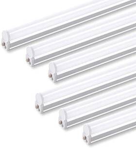 Blnt54ft30006 Barrina 6 Pack Led T5 Integrated Single Fixture 4ft 2200lm 3000k Warm Whi
