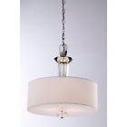 L529-scc-224 Base 3-light Contemporary Chandelier Pendant Crystal
