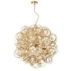 Bay-248lp-gld Bay-248lp Dainolite Baya Wide Abstract Pendant 065214248082