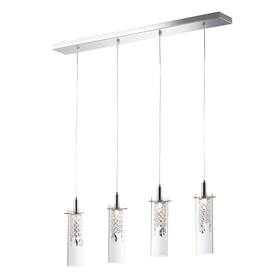 P14531crled1 Bazz 773270002158 - P14531crled Glam 4-branch Led Pendant Light Dimmable Ad