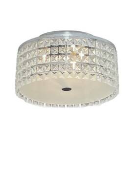 Pl3413cc Bazz Glam 11 Inch Round Ceiling Fixture Halogen Easy Installation Light