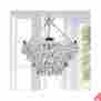 Bcb-028-a5h Otis Designs Modern Crystal Chandelier 5 Light Chrome Finish Pendant Hanging Fixtures Home 700220590243