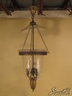 37758e Bell Chandelier Fixture Candle Light Antique Hanging Converted