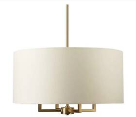 Gch70008mbs Bellevue 4 Light 20 Inch Wide Drum Chandelier Matte Brass