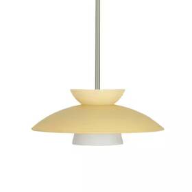1tt-451397-led-sn Besa Lighting Trilo 15 Stem Pendant Champagne Satin Nickel
