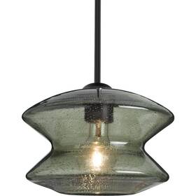 1tt-zenms-bk Besa Lighting Zen 1 Light Black Stem Pendant Ceiling