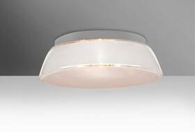 9663whc Besa Lighting Pica 17 Flush Mount