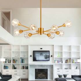 Bestcosty 989683302970 Modern Crystal 9 Lights Chandeliers