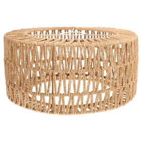 3a02852tkoxq6t17t Bestoyard Handwoven Straw Rope Lampshade 12 X 6 Inch Rustic Ceiling E27