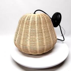 Bhs336179061037 Bhg Better Homes And Gardens Woven Pendant Light Ceiling Mounted Installation