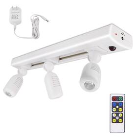 Biglight 799670720461 Led Track Light Dimmable Accent Lighting With Rotatable Heads Plug In Spotl