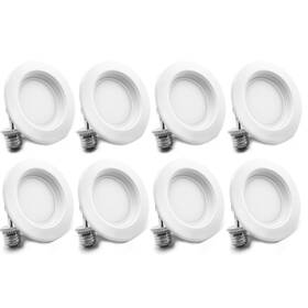 D409w-3k650-b90 Bioluz Led 4 Retrofit Recessed Light 65w Equivalent Using 10w 700 Lumen 90 Cri Dimma