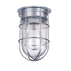 Bl04cwg-hd Canarm Caged Ceiling Industrial Metal Flush Mount Lamp 062345275710