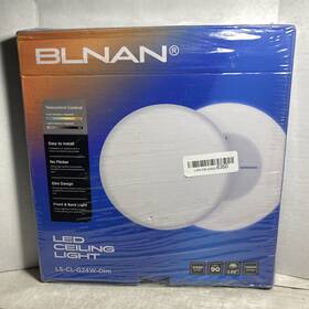 Ls-cl-g24w-dim-bj Blnan 445047495496 Led Ceiling Light