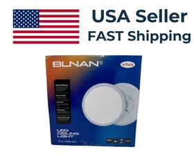 Ls-cl-g18w-dim Blnan Led Flush Mount Ceiling Light 8.66 Inch 18w 3000k/4000k/5000k Hardwire