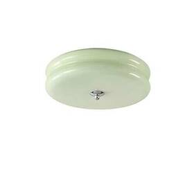Bofea-2053 Bofea Retro Semi-flush Ceiling Light Mint Green Glass Led Lamp Bedroom