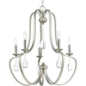 52272-srcw Bowery Grove Lancaster Chandelier Silver Ridge