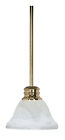 60367 Brand Mini Light 1 Lighting Brass Polished Pendant Nuvo