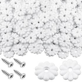 Branded01 445001150171 30 Pack Rosette Washers With Screws Mobile Home/rv Ceiling Buttons White