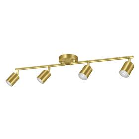 Fc0107 Bricosmocon Track Lighting Ceiling Fixture Gold Modern Kitchen Light Fixtures 4light